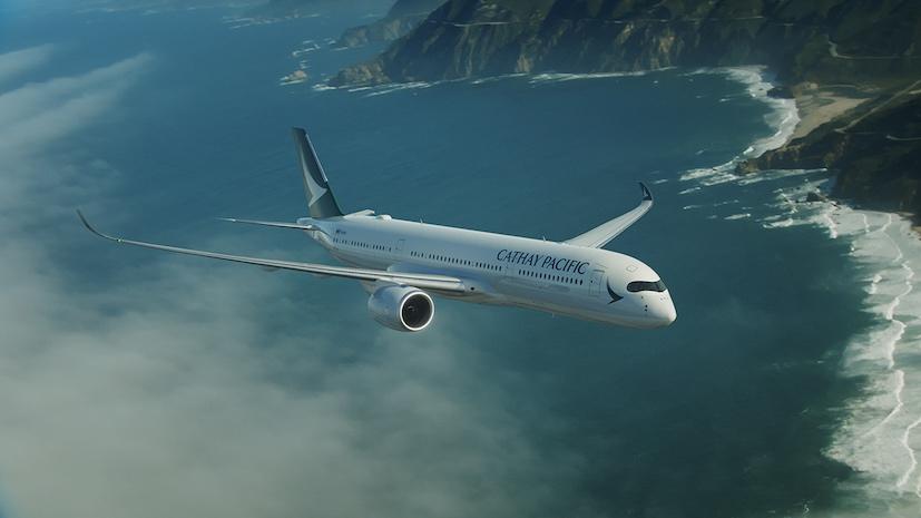 Cathay Pacific vol Hong Kong Paris A350-900