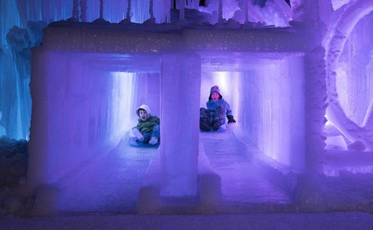 Château de glace Coronet Peak