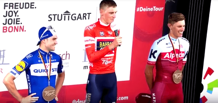 Capture d'écran © deine tour 4 Etappe 2018