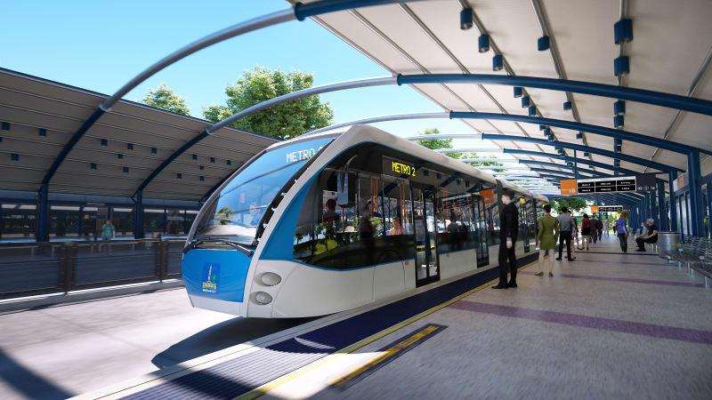 Le développement de Brisbane d'ici 2022 inclut une restructuration et une amélioration des transports publics. La création de deux lignes de métro fournira un service complémentaire aux Brisbanites