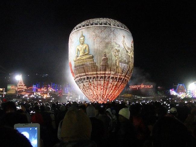 festival des ballons a air chaud de Taunggyi 
