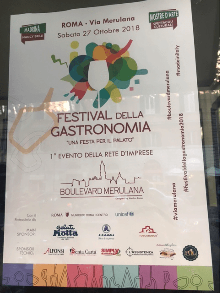 Festival Gastronomie Merulana Cuisine Rome