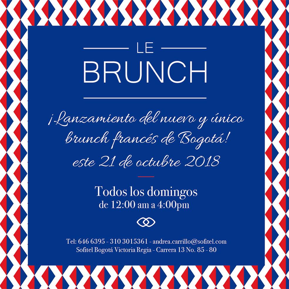 Brunch français Bogota Sofitel
