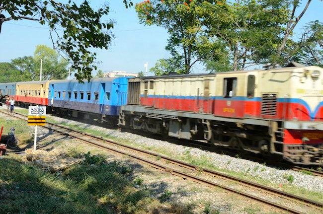 Les ordures collectées par train sur la voie ferroviaire circulaire