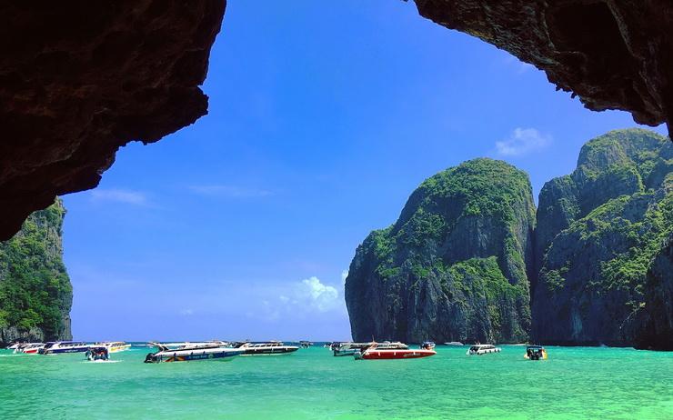 Maya Bay fermee