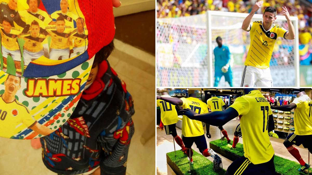 James Rodriguez Football Colombie