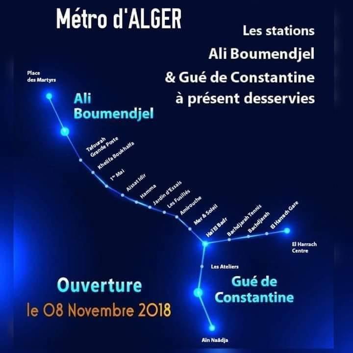 métro alger