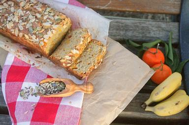 Cake citrouille banane Rome