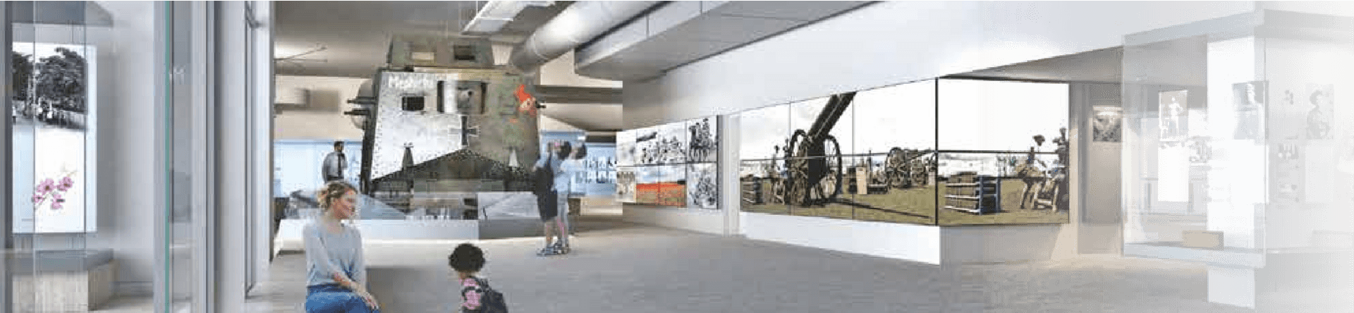 Anzac Gallery Queensland Museum exposition permanente Brisbane