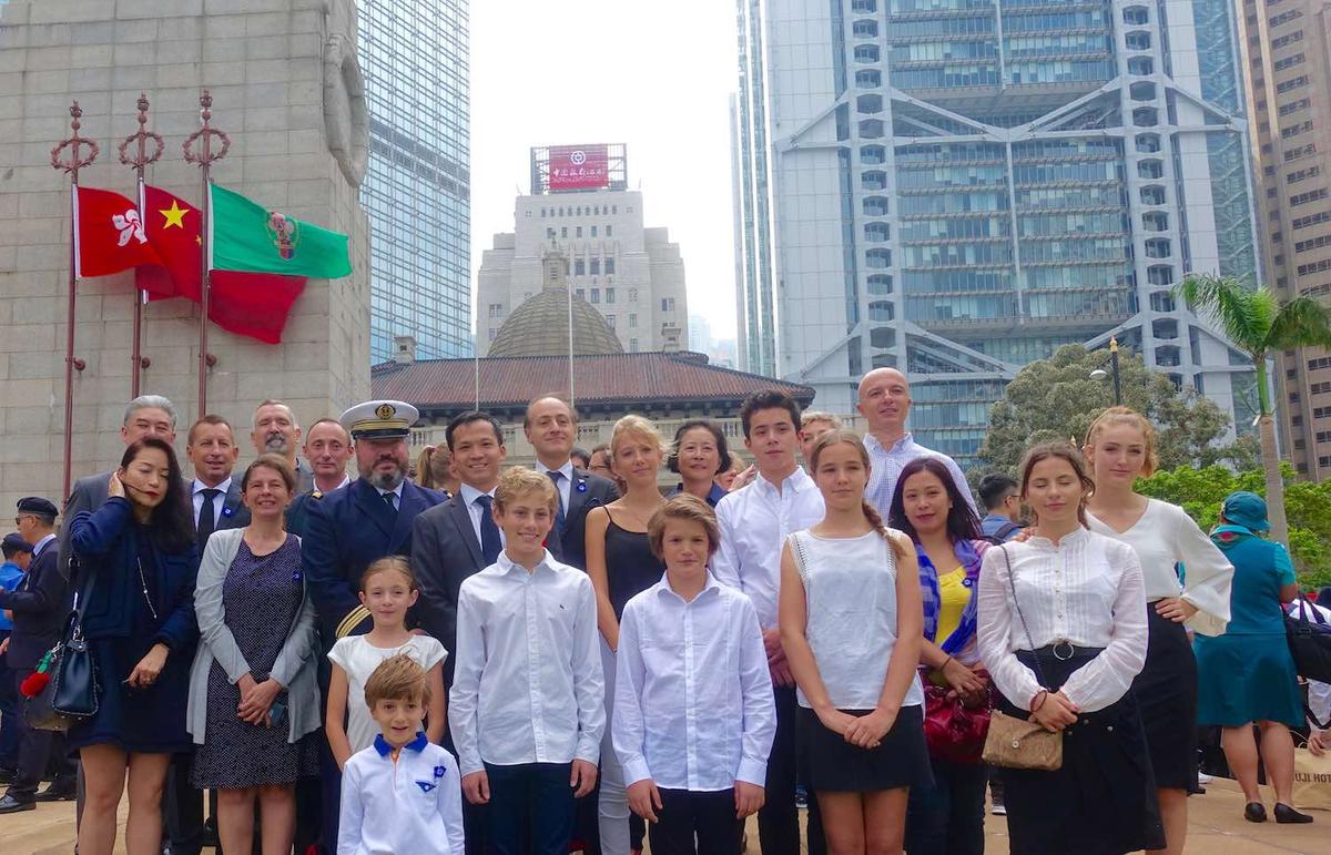 armistice ceremonie hong kong consulat france 100 anniversaire