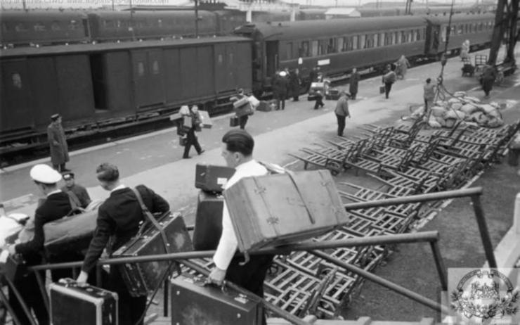 Compagnie Internationale des Wagons-Lits, Calais,1950