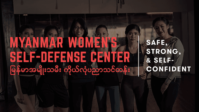 Myanmar’s Women Self Defense en Birmanie