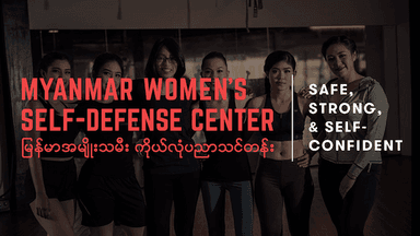 Myanmar’s Women Self Defense en Birmanie