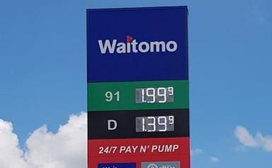 Prix réduit essence Waitomo