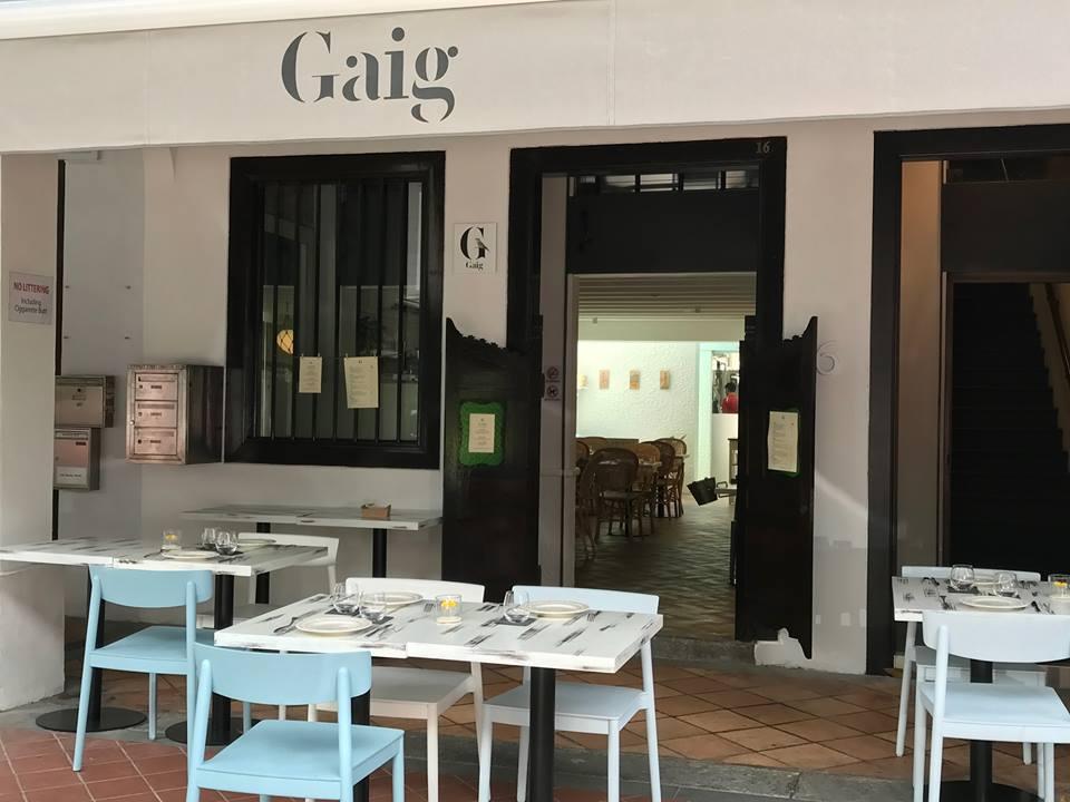 Gaig, Cuisine catalane, Cuisine espagnole, Singapour
