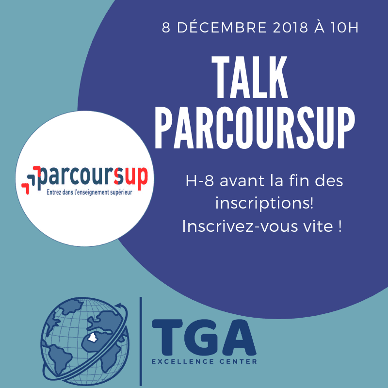 TGA Chéraga (Alger) : talk #Parcoursup