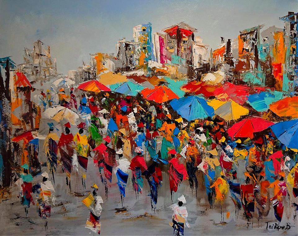 la danse des couleurs tairou bodian galerie antenna partcours