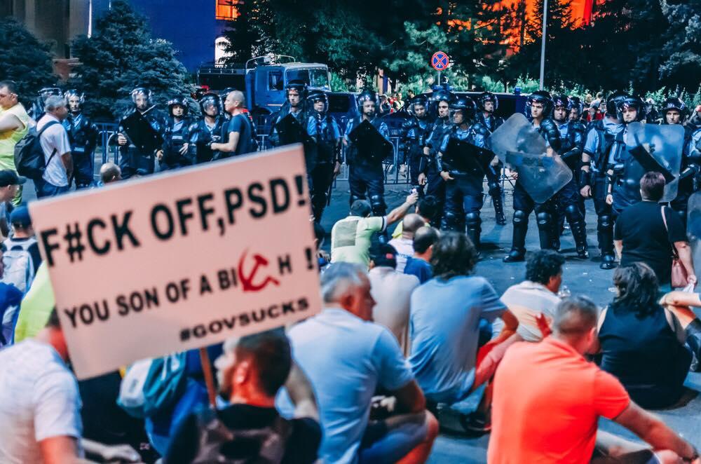 Bucharest protests 2018 shutterstock