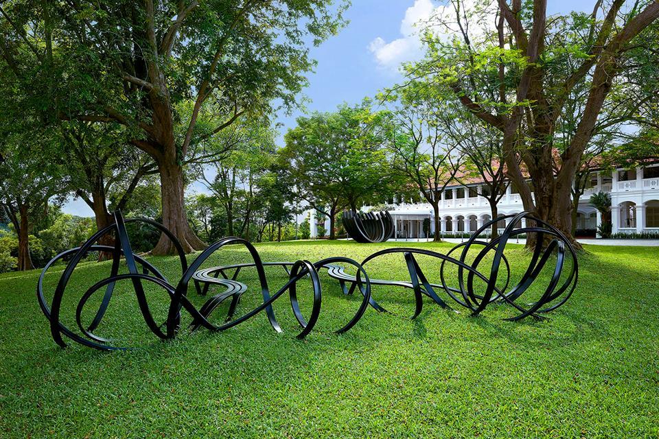 Sculpture, Pablo Reinosa, Capelle Singapore, Singapour