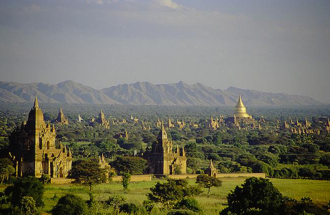 Grande manifestation à Bagan samedi 18 janvier en Birmanie