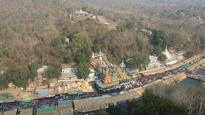 Le festival de la pagode Man Shwe Sattaw commencera le 9 février en Birmanie