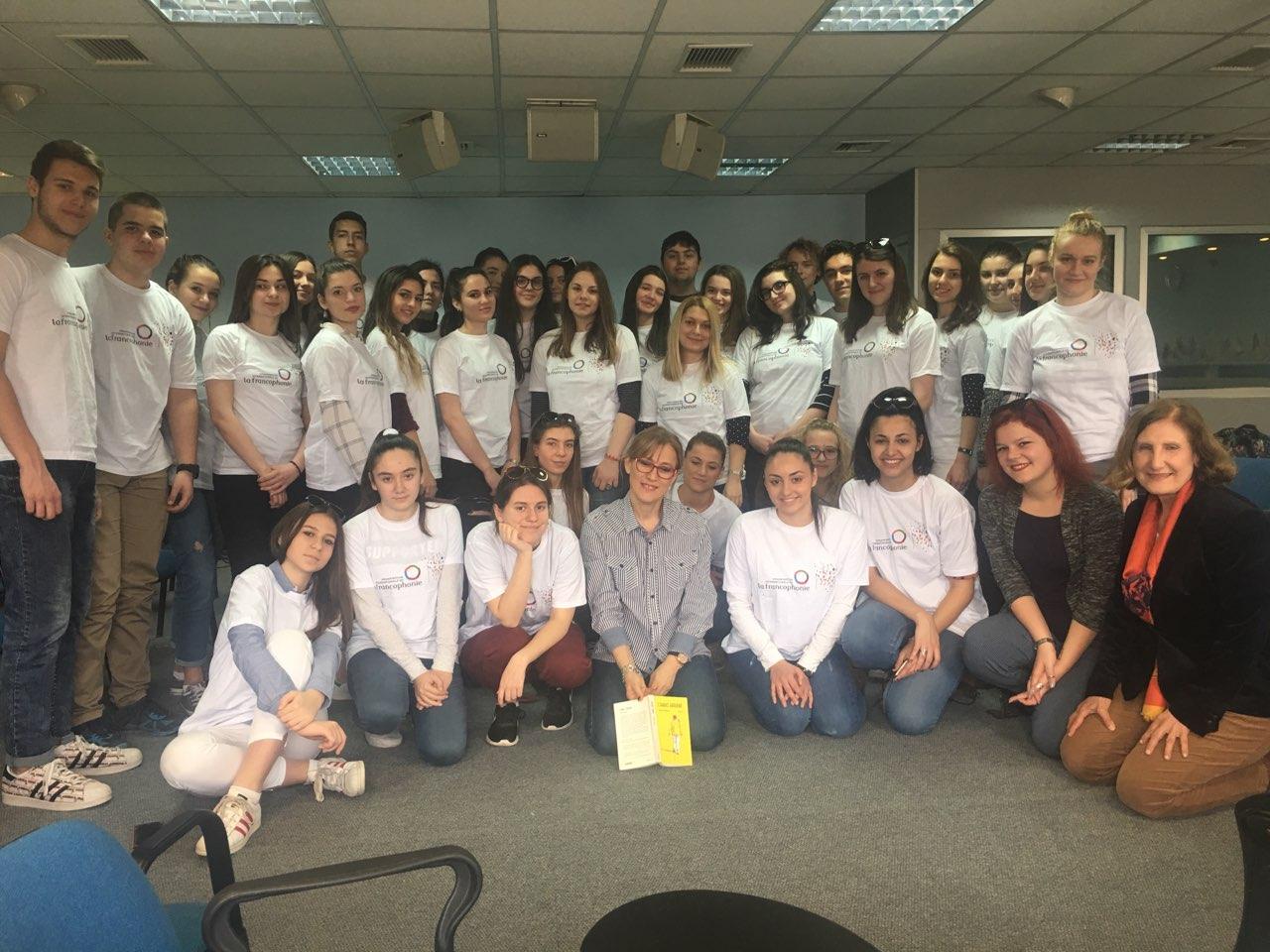 Marathon de lecture à Skopje, en 2018 - © D.R.