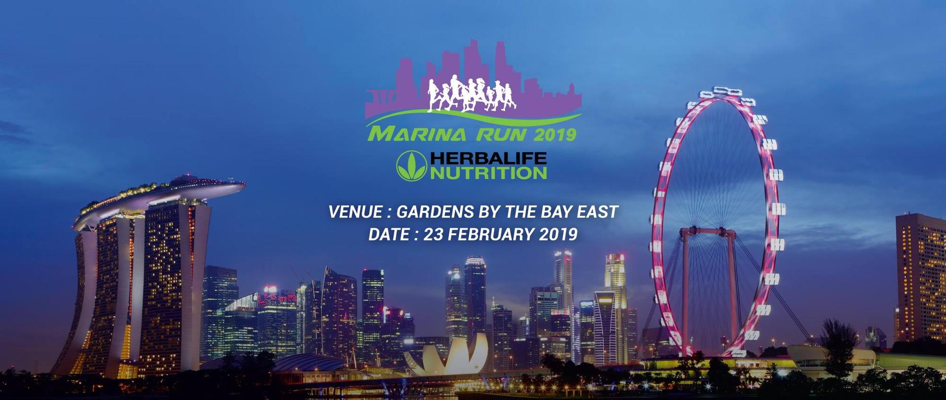 Marina run 2019, courir, Singapour