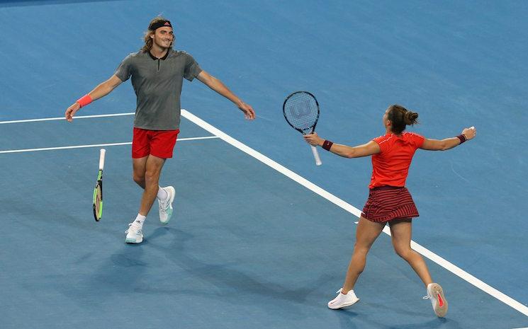 Tennis Grec - Tsitsipas et Sakkari