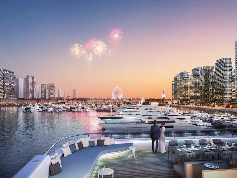 Dubai-EAU-Nouvelle-Marina-dédiée-aux-supers-yachts