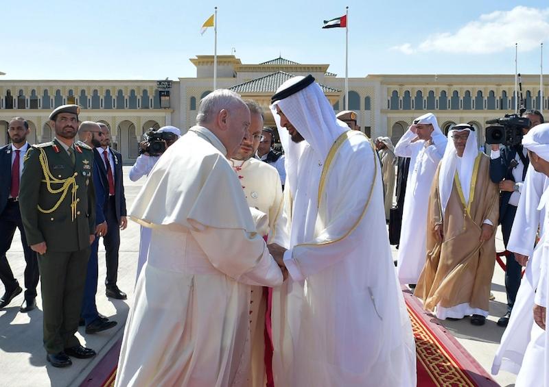 Dubai-EAU-le-pape-François-remercie-hospitalité-Émiratie