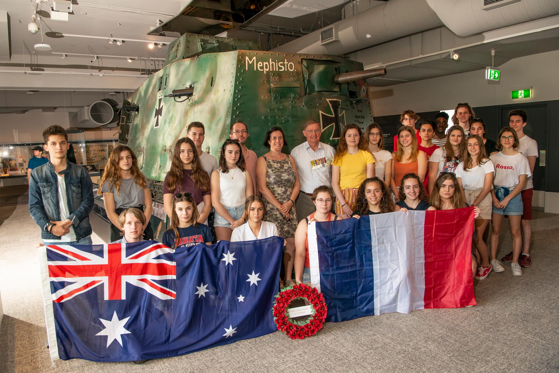 French students Queensland Museum