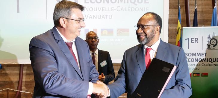 importations exportations Vanuatu Nouvelle-Calédonie