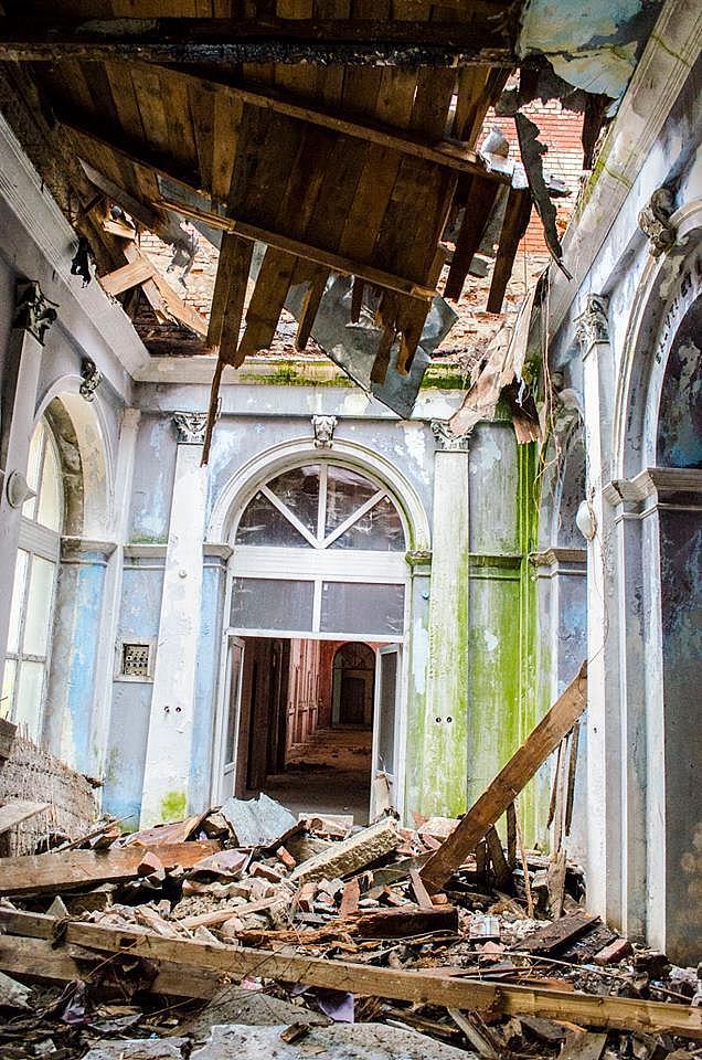 station Hercule danger effondrement