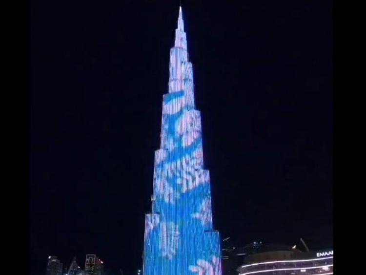 burj khalifa pape