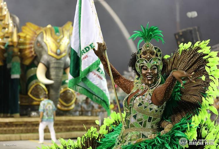 « Mancha Verde » vainqueur du carnaval 2019 de São Paulo