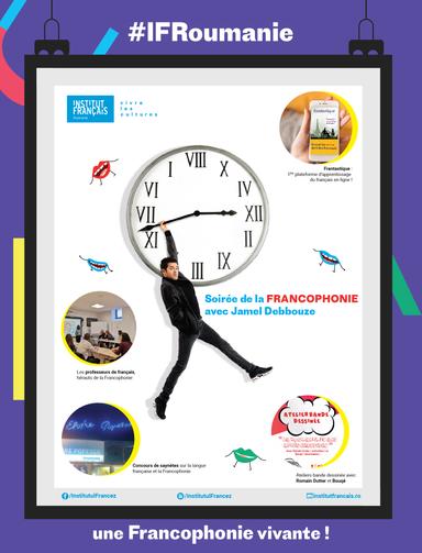 Jamel Debbouze Institut français Roumanie Francophonie
