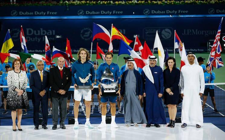 Finale ATP Dubai 2019 Tsitsipas Federer