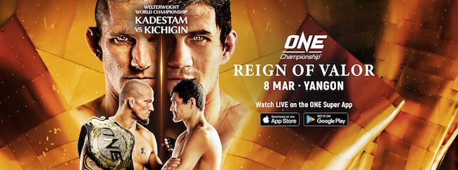Le champion du monde 'One Championship’ défend son titre en Birmanie