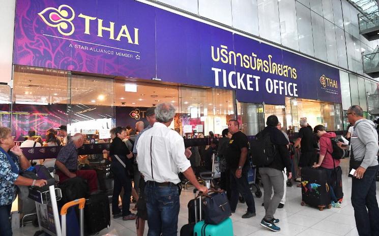 Vols annulés Thai Airways