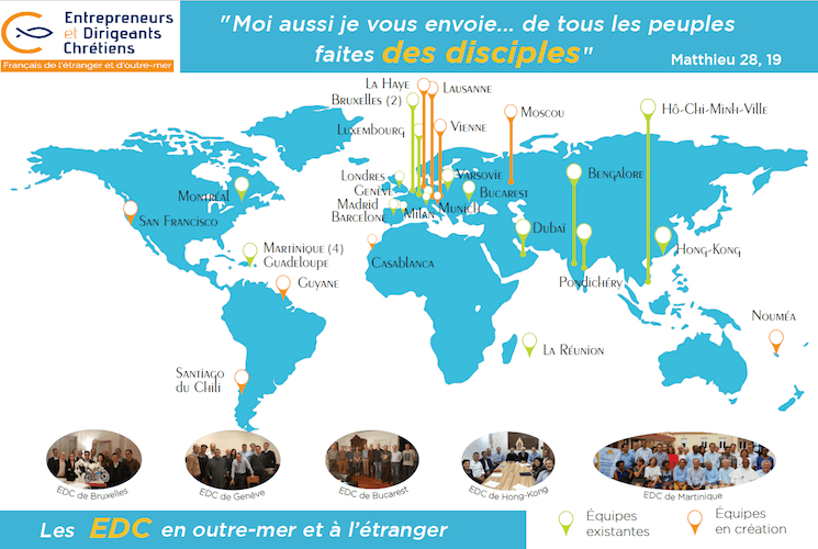 EDC étranger outremer