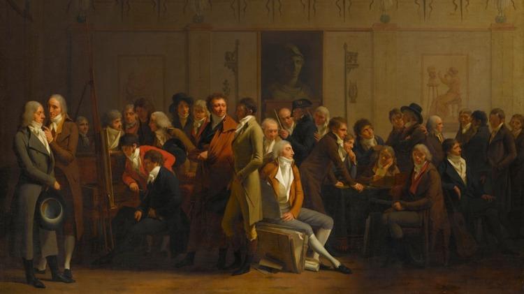 National Gallery expose Boilly scènes de vie parisienne peintures exposition Paris Révolution français