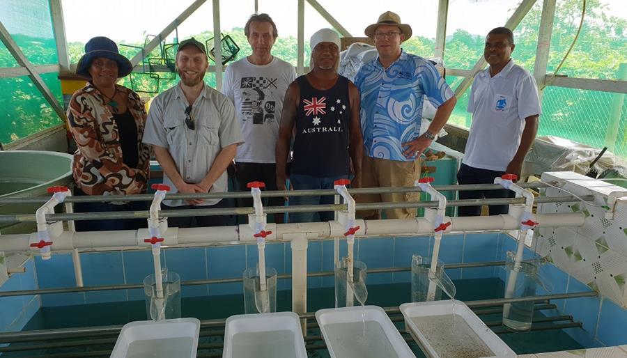 scinetifiques Norvégiens à Fidji et en Nouvelle-Calédonie Commission du Pacifique Sud