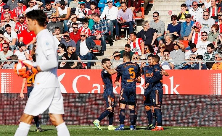 valence ramène trois points precieux de Girona