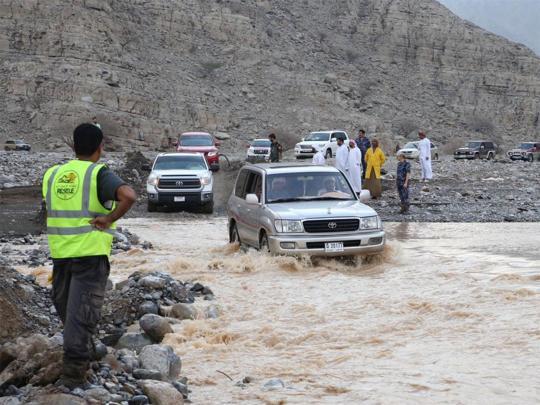 inondations dubai rak