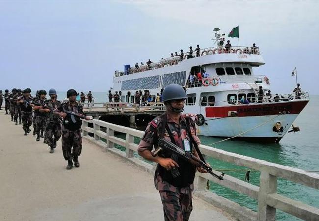 Déploiement de garde-frontières bangladais en Birmanie