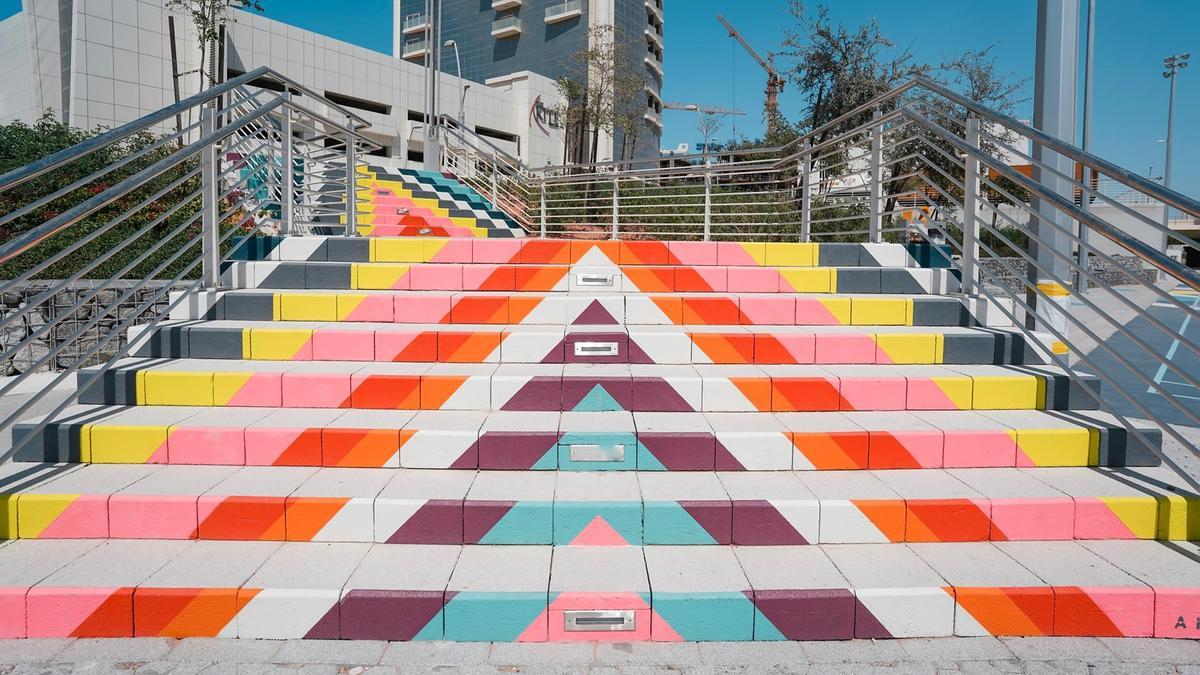 Dubai-EAU-Abu-Dhabi-Al-Reem-Park-nouvelles-oeuvres-art