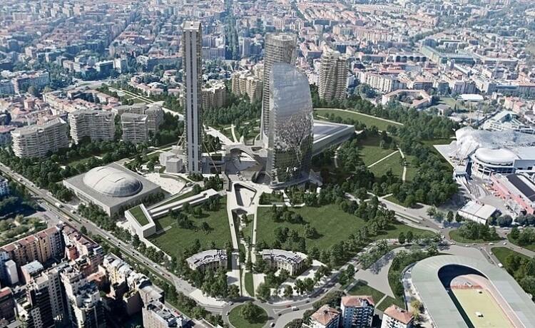 Milan City life Wikipedia credit Daniel Libeskind studio