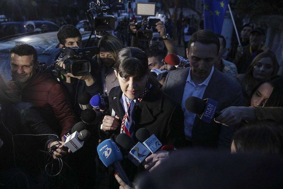 Laura Codruta kovesi fin du contrôle judiciaire justice roumanie DNA Union européenne parlement européen