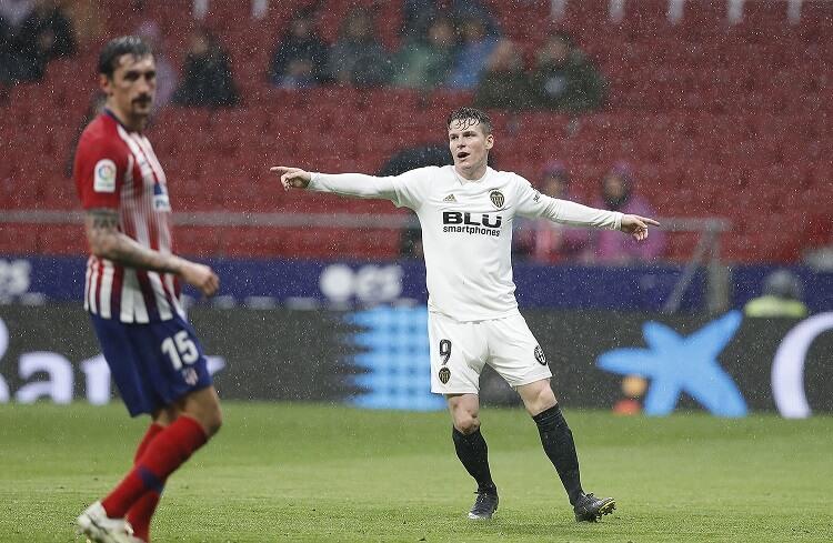 un bon match de Gameiro pour le valencia