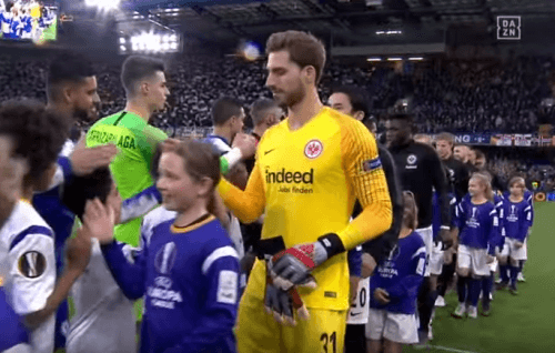 Eintracht Chelsea club foot Ligue Europa